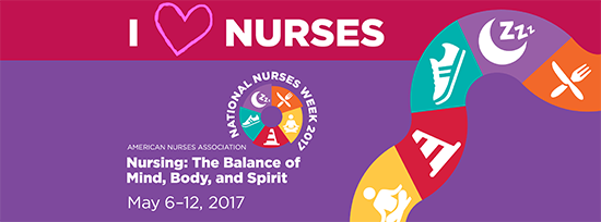 I love nurses National Nurses Week 2017