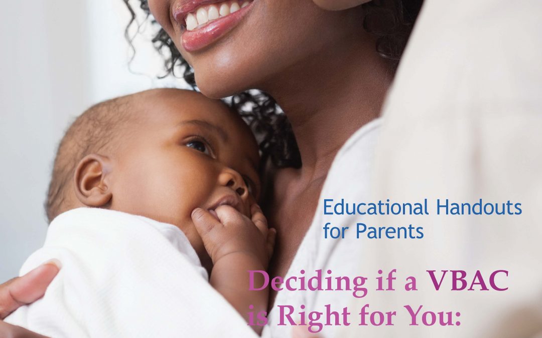 The VBAC Education Project: A Tool Kit for Mothers, Maternity Care Professionals & Birth Advocates